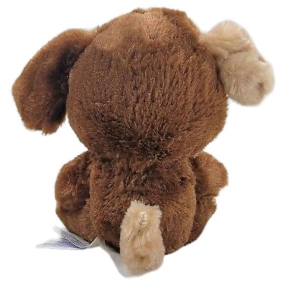 Build A bear buddies puppy dog small fry plush brown embroidered eyes 2016 - Picture 5 of 9